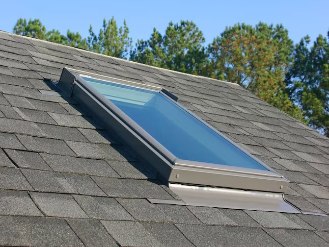 fixed skylight on roof